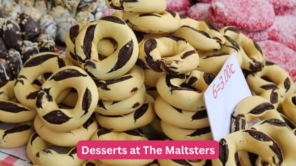 Desserts at The Maltsters