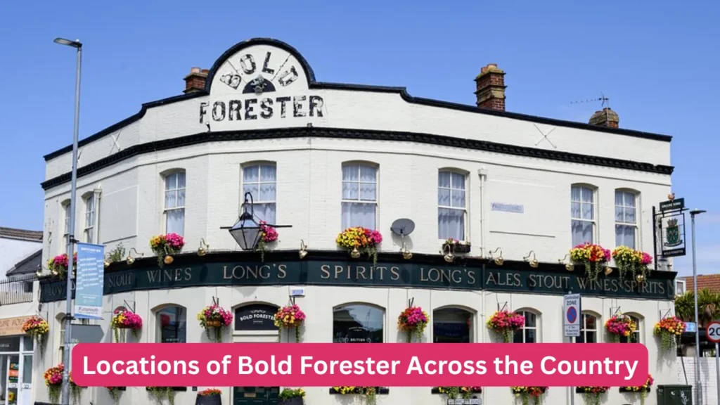 Locations of Bold Forester Across the Country