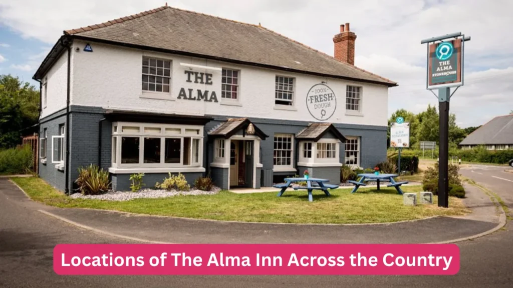 Locations of The Alma Inn Across the Country