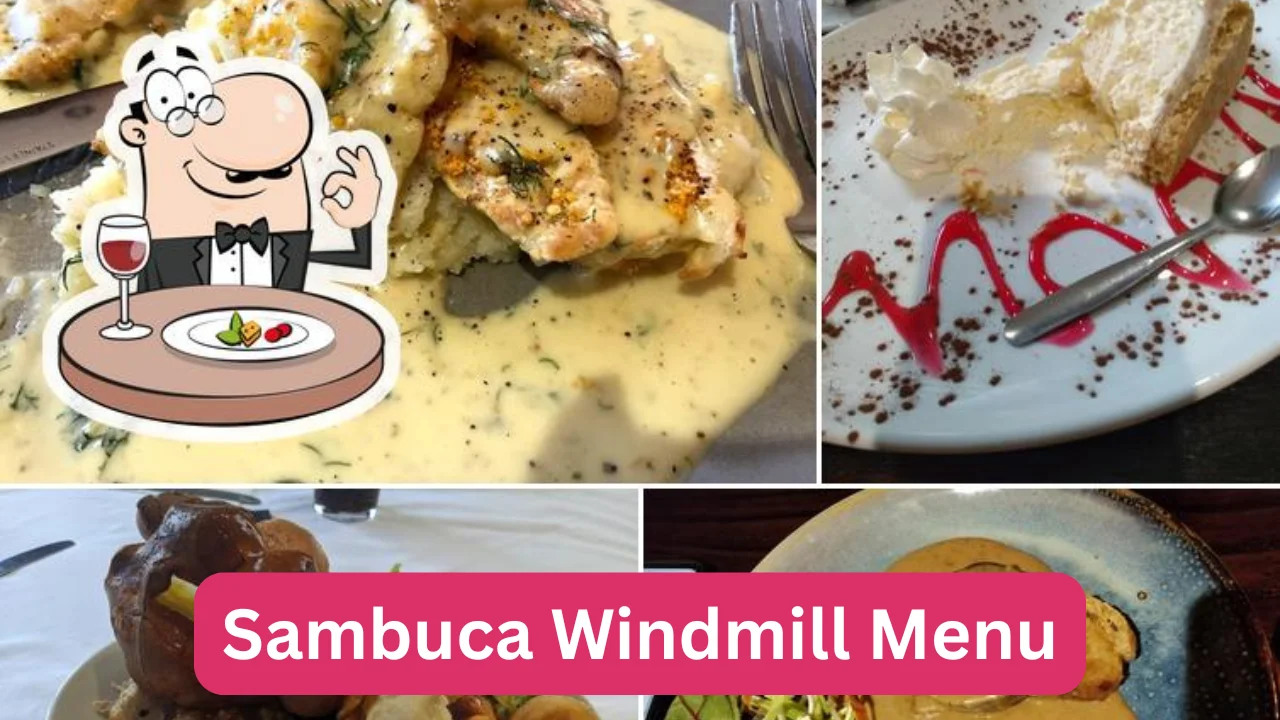 Sambuca Windmill Menu