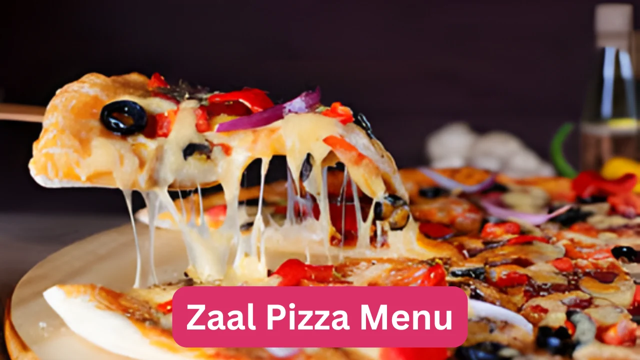 Zaal Pizza Menu