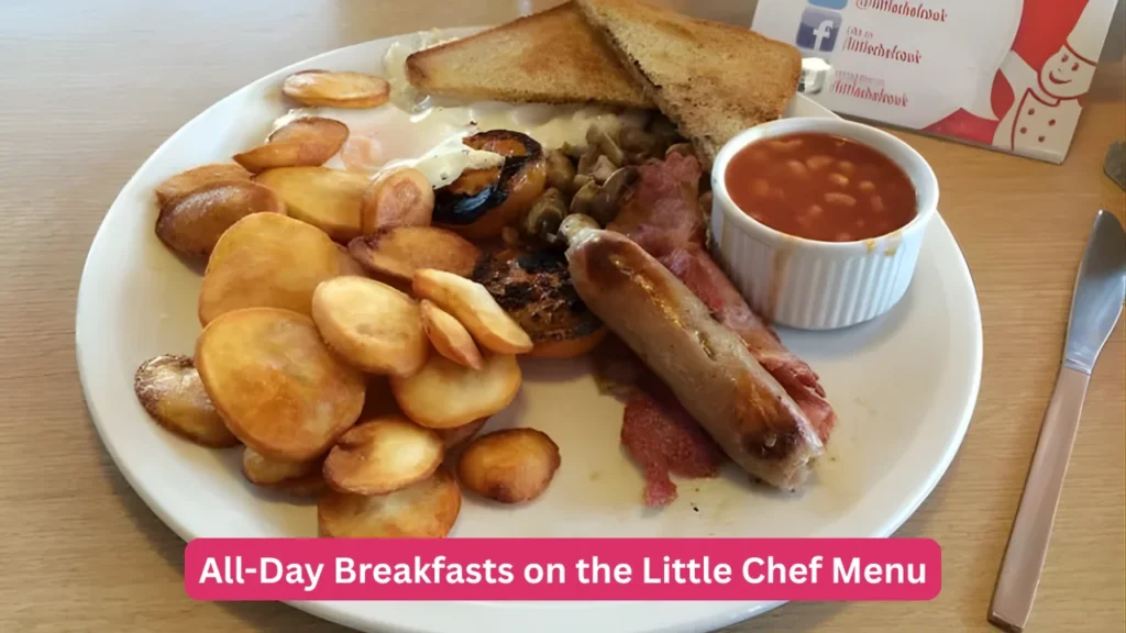All-Day Breakfasts on the Little Chef Menu