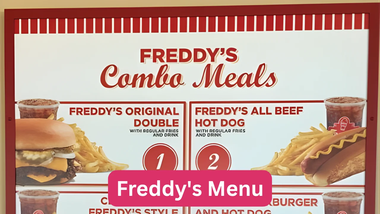 Freddy's Menu
