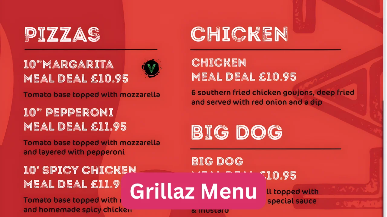 Grillaz Menu