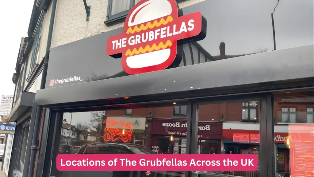 Locations of The Grubfellas Across the UK