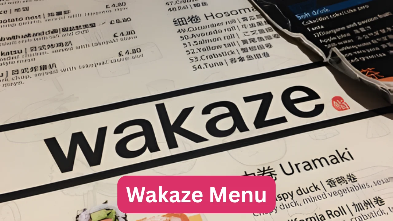 Wakaze Menu